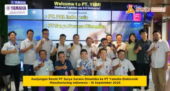 Kunjungan Resmi PT Surya Sarana Dinamika ke PT Yamaha Elektronik Manufacturing Indonesia
