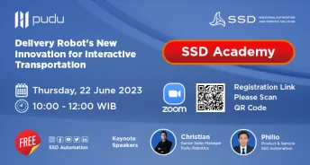 SSD Academy  PUDU Robotics  Delivery Robots New Innovation for Interactive Transportation